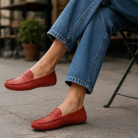 Mocassin Bordeaux