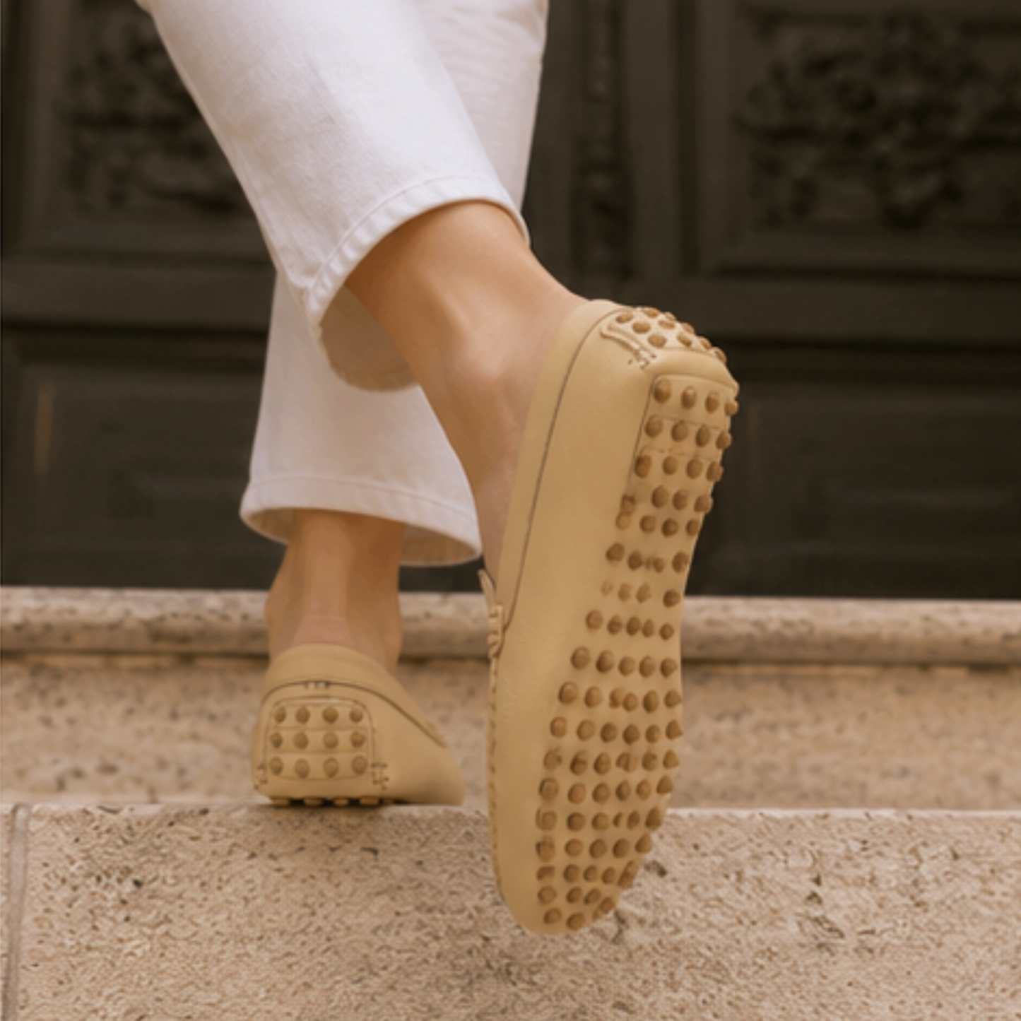 Mocassin Jaune Banane