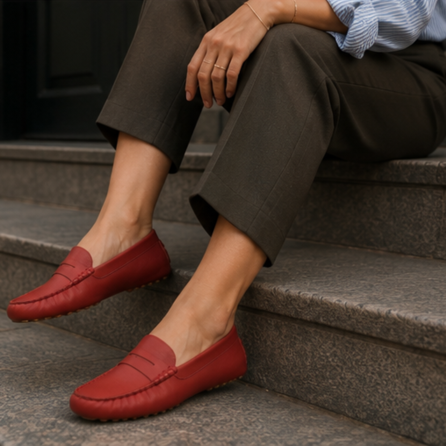 Mocassin Bordeaux