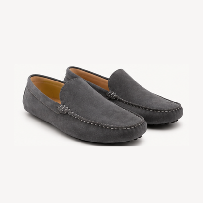 Mocassin Gris Daim