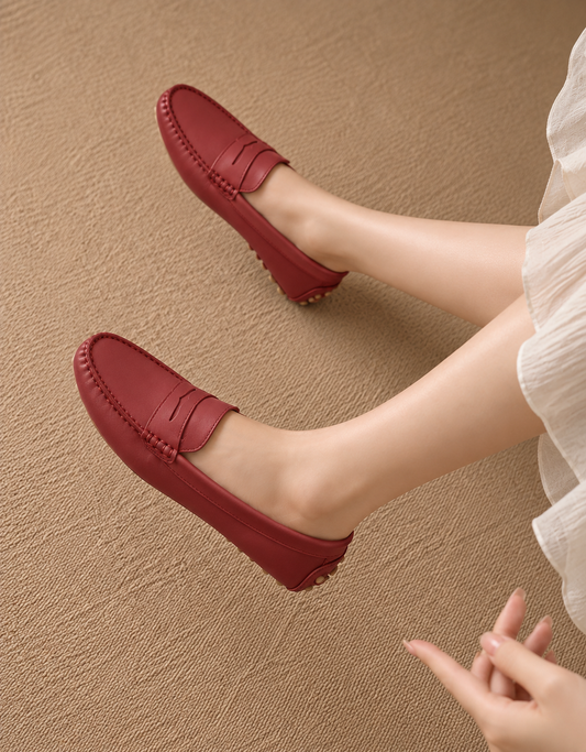 Mocassin Bordeaux