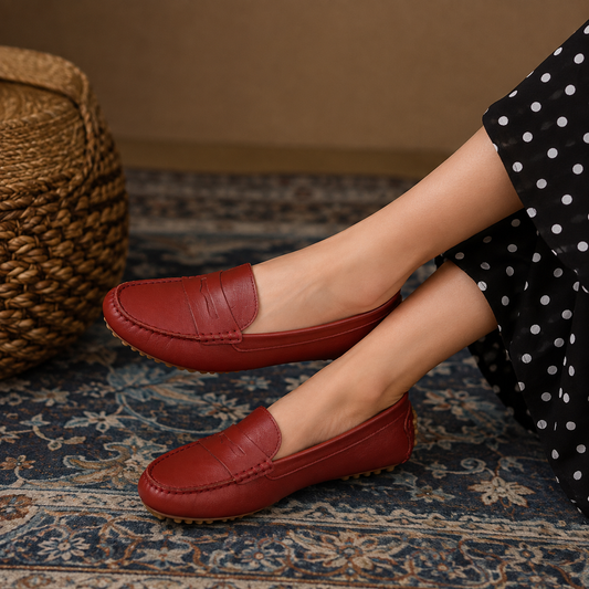 Mocassin Bordeaux
