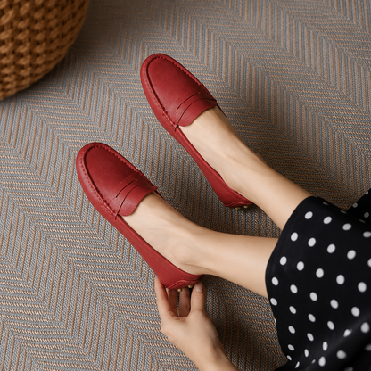 Mocassin Bordeaux